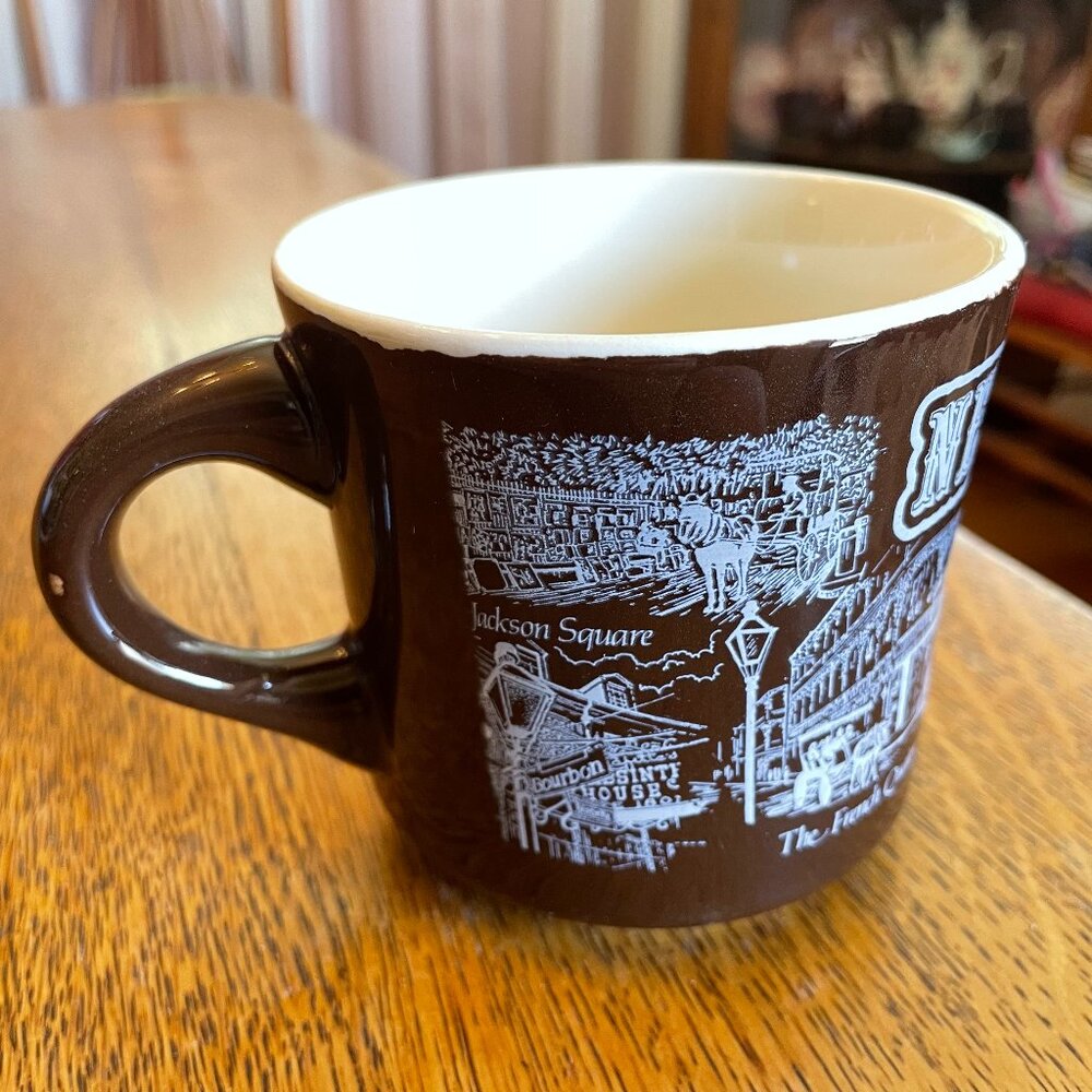New Orleans Landmarks Coffee Cup Mug Souvenir